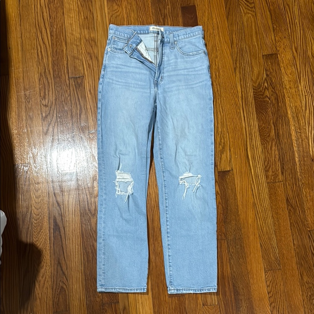 Madewell the Perfect Vintage Straight Jean - Size 27